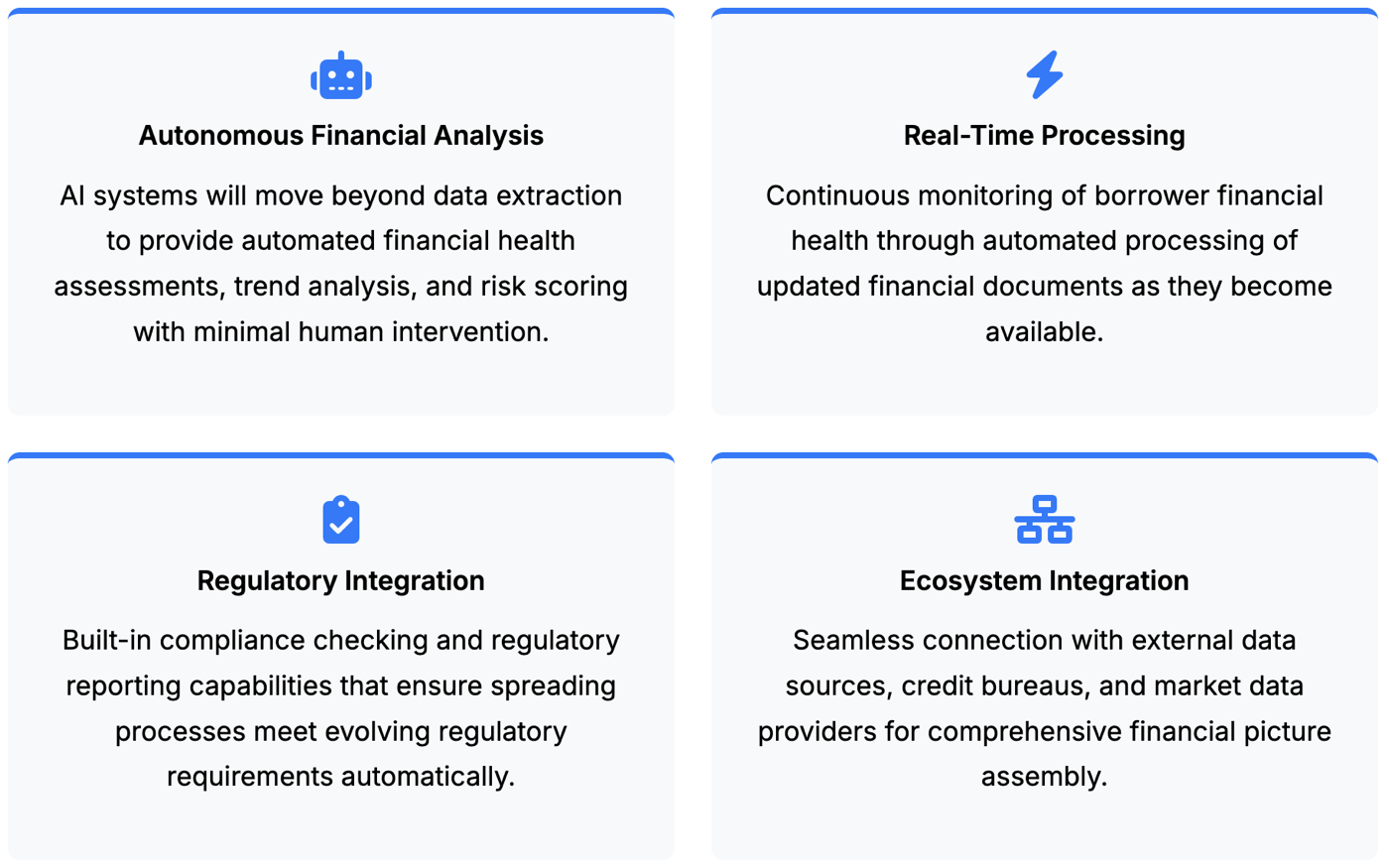 The Future of Intelligent Financial Spreading