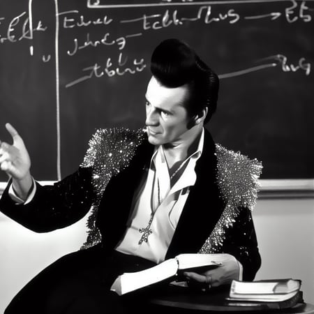 elvis_presley_teaching_philosophy_AI_generated_image